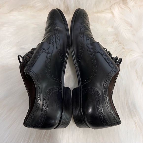 Dolce Gabbana 5756 Made in Italy Size 9 Black shoes Lace Up Wingtip main image 6